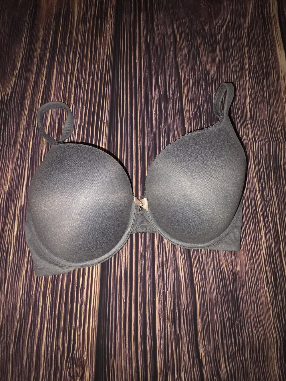 Victoria's Secret Smooth Molded T-Shirt Bra - Charcoal